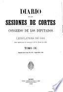 Diario de las Sesiones de Cortes, Congreso de los Diputados