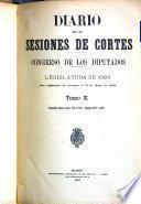 Diario de las Sesiones de Cortes, Congreso de los Diputados