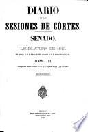 Diario de las sesiones de Cortes