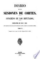 Diario de las sesiones de Cortes