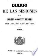 Diario de las sesiones de Cortes