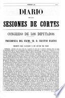 Diario de las sesiones de Cortes