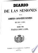 Diario de las sesiones de Cortes