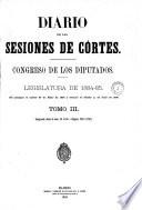 Diario de las sesiones de Cortes
