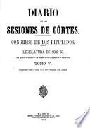 Diario de las sesiones de Cortes