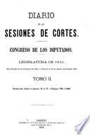 Diario de las sesiones de Cortes