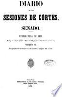 Diario de las Sesiones de Cortes