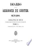 Diario de las sesiones de Cortes