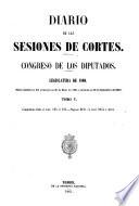 Diario de las sesiones de Cortes