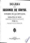 Diario de las sesiones de Cortes
