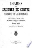 Diario de las sesiones de Cortes