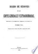 Diario de las sesiones de Cortes