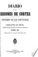 Diario de las sesiones de Cortes