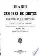 Diario de las sesiones de Cortes