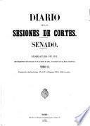 Diario de las sesiones de Cortes