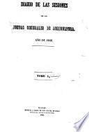 Diario de las sesiones de las Juntas Generales de Agricultura