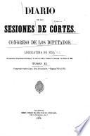 Diario de las sesiones ...