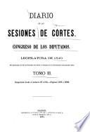 Diario de las sesiones ...