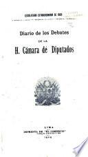 Diario de los debates de la Cámara de Diputados
