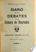 Diario de los debates de la Cámara de Diputados