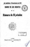 Diario de los debates de la Cámara de Diputados