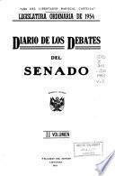 Diario de los debates del Senado