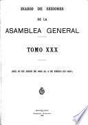 Diario de sesiones de la Asamblea General de la Republica Oriental del Uruguay