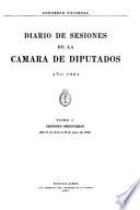 Diario de sesiones de la Cámara de Diputados