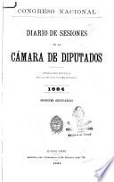 Diario de sesiones de la Cámara de Diputados