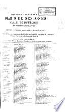 Diario de sesiones de la Cámara de Diputados
