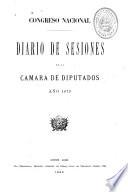 Diario de sesiones de la Cámara de Diputados