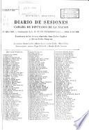 Diario de sesiones de la Cámara de Diputados