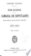Diario de sesiones de la Cámara de Diputados