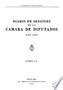 Diario de sesiones de la Cámara de diputados
