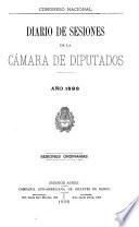 Diario de sesiones de la Cámara de Diputados