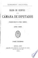 Diario de sesiones de la Cámara de Diputados