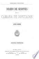 Diario de sesiones de la Cámara de Diputados