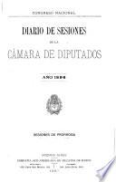 Diario de sesiones de la Cámara de Diputados