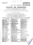 Diario de sesiones de la Cámara de Diputados