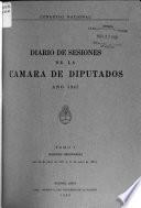 Diario de sesiones de la Cámara de Diputados