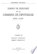 Diario de sesiones de la Cámara de Diputados