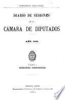 Diario de sesiones de la Cámara de Diputados