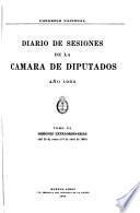 Diario de sesiones de la Cámara de Diputados
