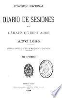 Diario de sesiones de la Cámara de Diputados