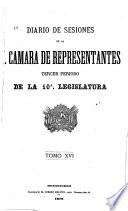 Diario de sesiones de la Cámara de Representantes