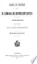 Diario de sesiones de la Cámara de Representantes
