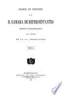 Diario de sesiones de la Cámara de Representantes