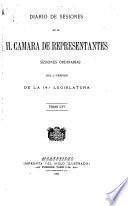 Diario de sesiones de la Cámara de Representantes