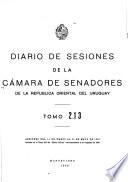 Diario de sesiones de la Cámara de Senadores de la República Oriental del Uruguay