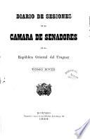 Diario de sesiones de la Cámara de Senadores de la República Oriental del Uruguay